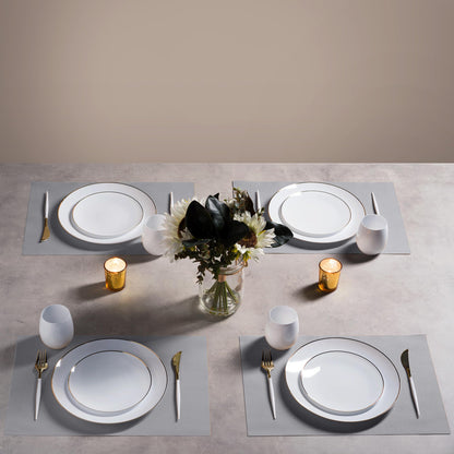 Disposable Linen-Feel Placemats| Airlaid Paper, 12"x18", 100-Pack - Naptec Paper - Servietto