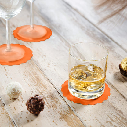 Disposable Linen-Feel Coasters | Airlaid Paper, 3.5", 500-Pack - Naptec Paper - BloominGoods