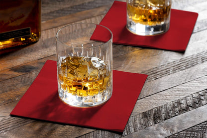 Disposable Linen-Feel Cocktail Napkins | Airlaid Paper, 8"x8" (unfolded), 100-Pack - Naptec Paper - BloominGoods
