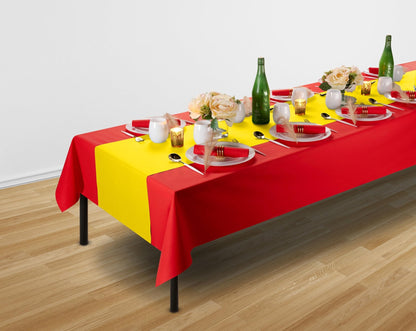 Disposable Linen-Like Table Runner Roll - Airlaid Paper | 16" wide x 80' long, (48" perforations) - Naptec Paper - Servietto