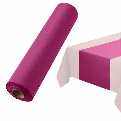Disposable Airlaid Paper Table Runner | 16" W x 80' L (48" perforations) - Naptec Paper - BloominGoods