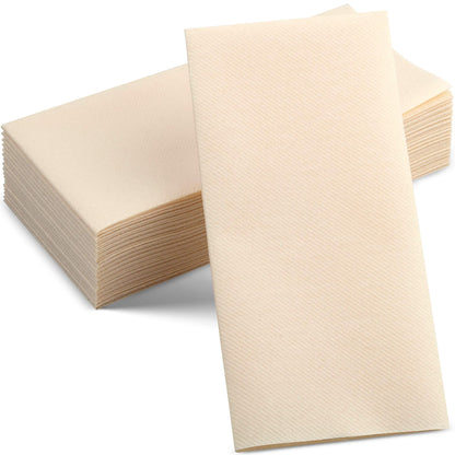 Disposable Linen-Feel Dinner Napkins | Airlaid Paper, 12"x17" - Naptec Paper - Servietto