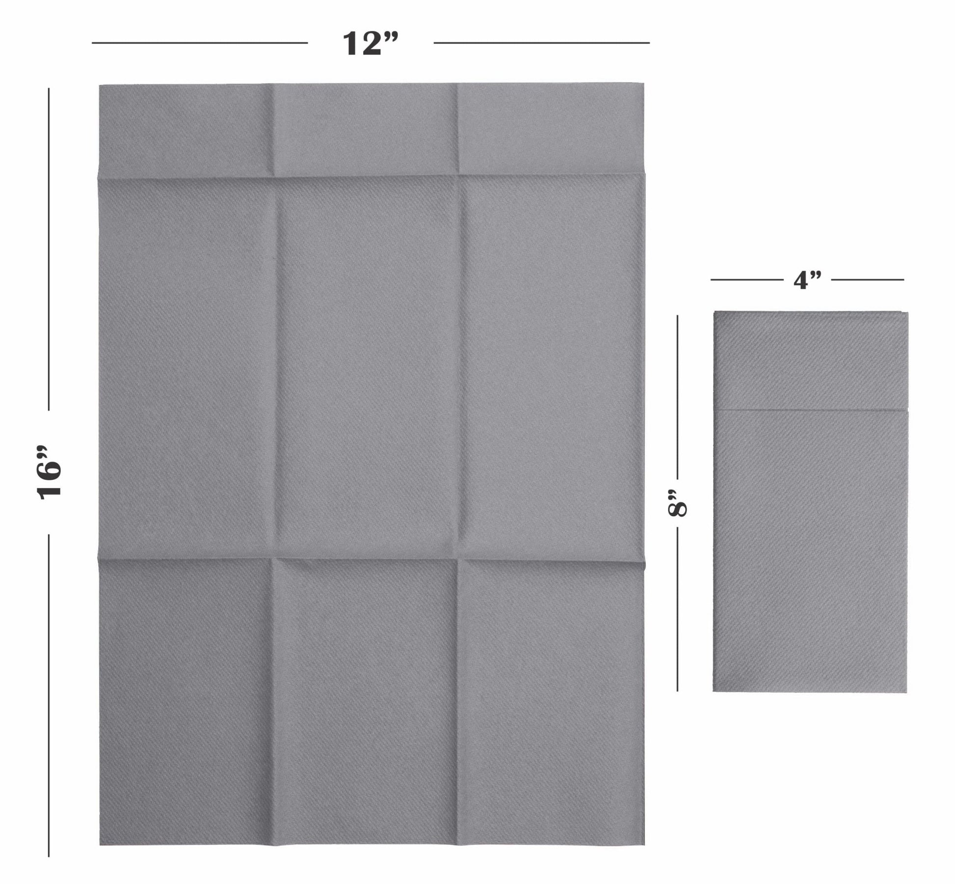 Disposable Linen-Feel Dinner Pocket Napkins | Airlaid Paper, 12"x16" - Naptec Paper - Servietto