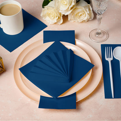 Naperee - Disposable Quilted Luncheon Napkins | 13"X13" - Naptec Paper - Naperee
