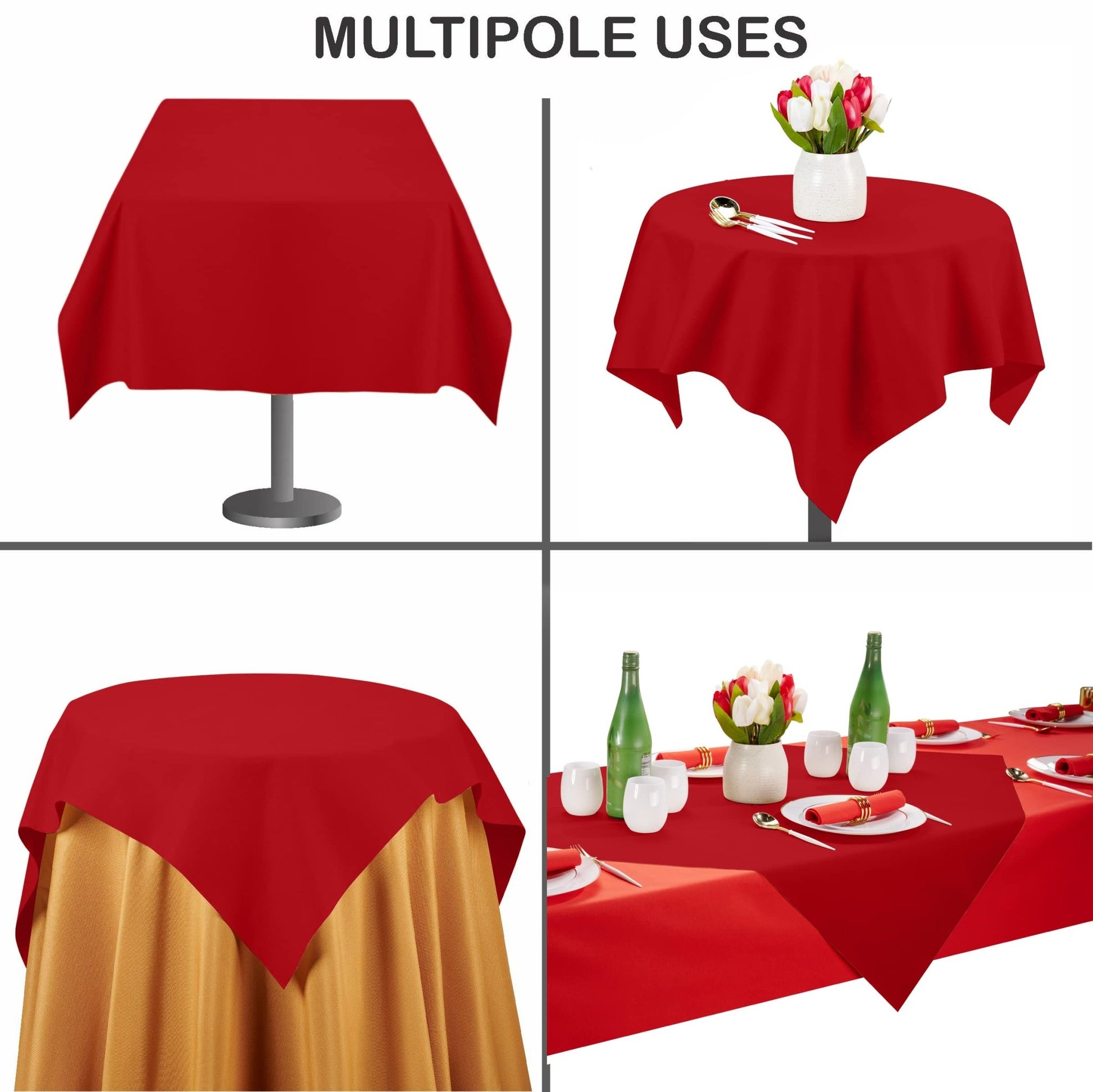 Disposable Linen-Like Folded Table Cloths - Airlaid Paper - Naptec Paper - Servietto