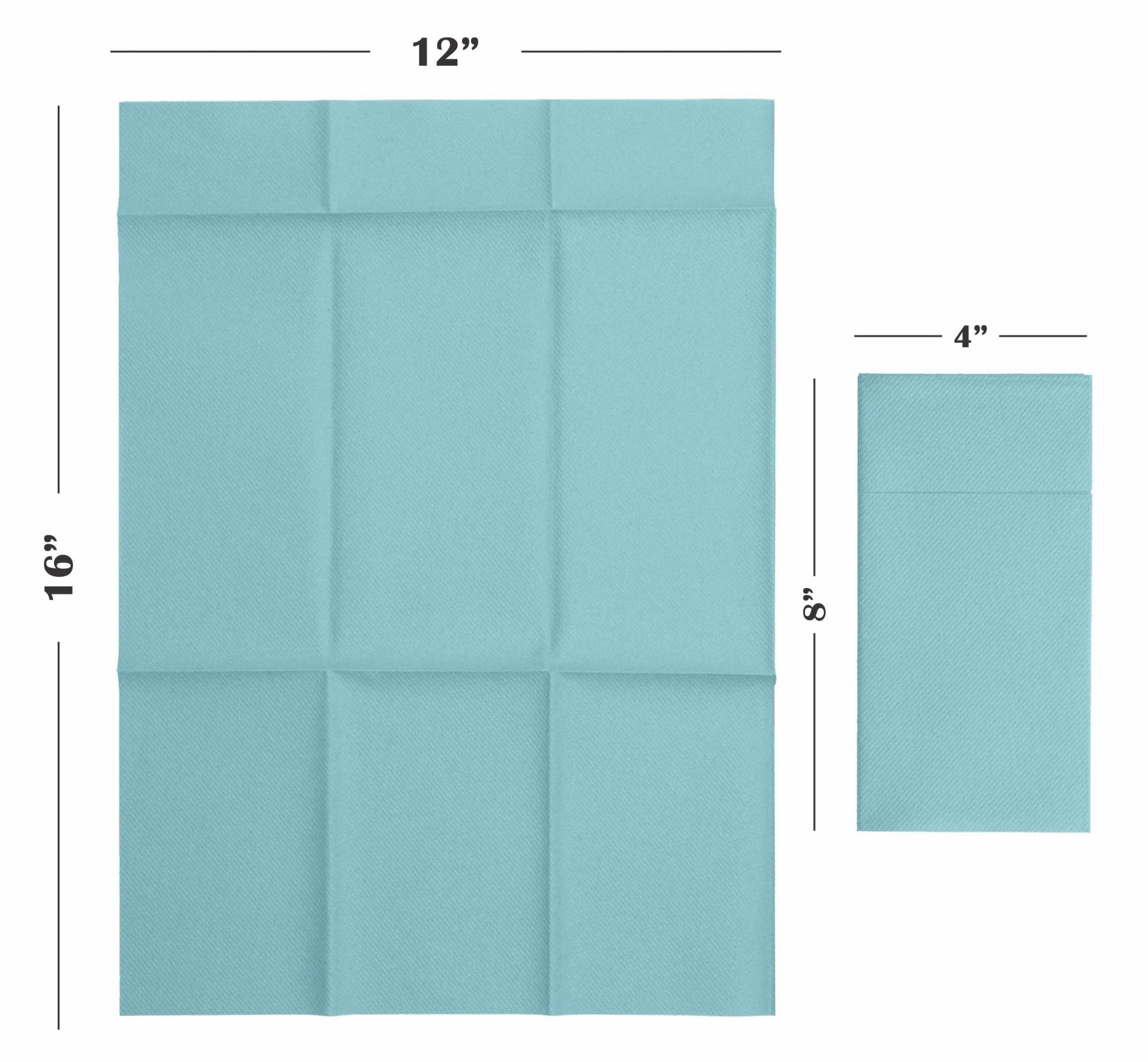 Disposable Linen-Feel Dinner Pocket Napkins | Airlaid Paper, 12"x16" - Naptec Paper - Servietto