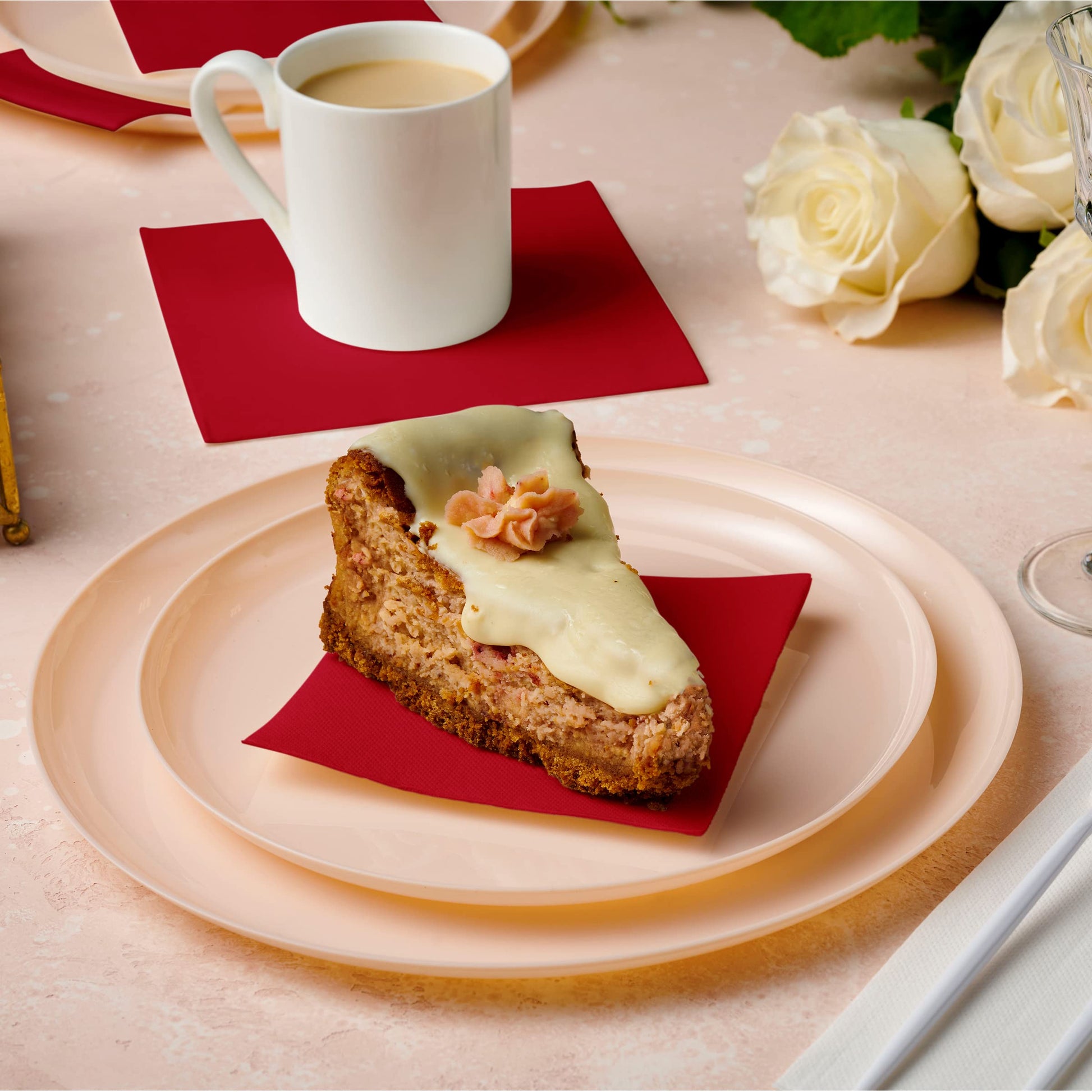 Naperee - Disposable Quilted Luncheon Napkins | 13"X13" - Naptec Paper - Naperee