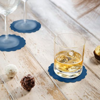 Disposable Linen-Feel Coasters | Airlaid Paper, 3.5", 500-Pack - Naptec Paper - BloominGoods