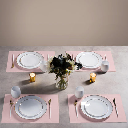 Disposable Linen-Feel Placemats| Airlaid Paper, 12"x18", 100-Pack - Naptec Paper - Servietto