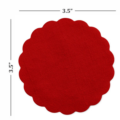 Disposable Linen-Feel Coasters | Airlaid Paper, 3.5", 500-Pack - Naptec Paper - BloominGoods