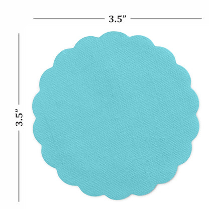 Disposable Linen-Feel Coasters | Airlaid Paper, 3.5", 500-Pack - Naptec Paper - BloominGoods