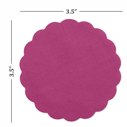 Disposable Linen-Feel Coasters | Airlaid Paper, 3.5", 500-Pack - Naptec Paper - BloominGoods