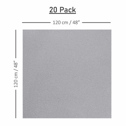 Disposable Linen-Like Folded Table Cloths - Airlaid Paper - Naptec Paper - Servietto