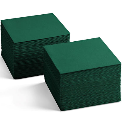 Disposable Linen-Feel Luncheon Napkins | Airlaid Paper, 13"X13", 100-Pack - Naptec Paper - Servietto