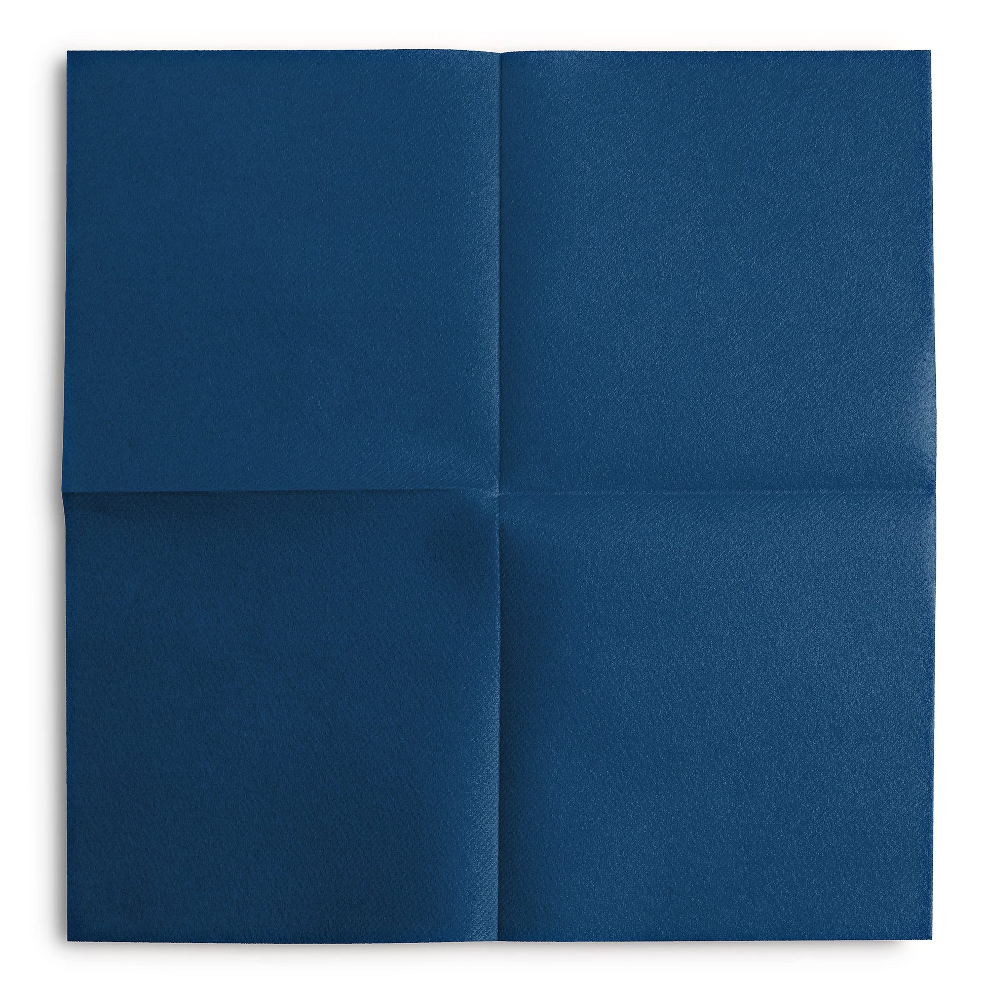 BG-CCN-DBLU/100, unfolded disposable blue cocktail napkins