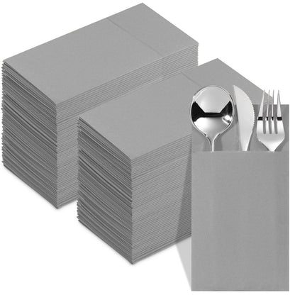 Disposable Dinner Pocket Napkins | Quilted Tissue Paper, 15"X15" - Naptec Paper - Naperee