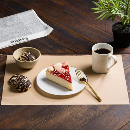 Disposable Linen-Feel Placemats| Airlaid Paper, 12"x18", 100-Pack - Naptec Paper - Servietto
