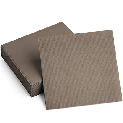 Disposable Linen-Feel Lunchoen Napkins | Airlaid Paper, 13"X13", 100-Pack - Naptec Paper - BloominGoods