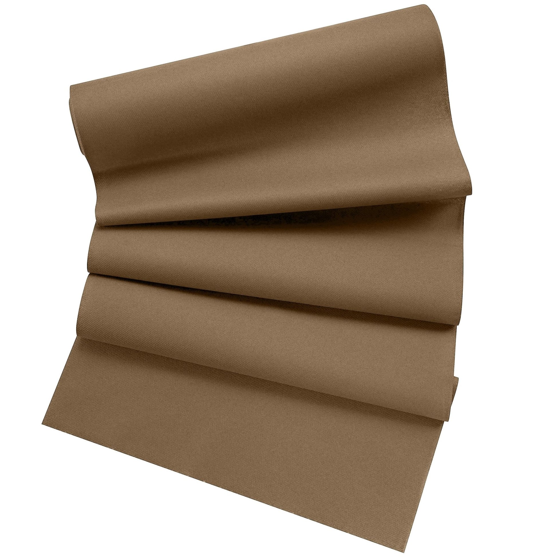 Disposable Linen-Like Table Runner Roll - Airlaid Paper | 16" wide x 80' long, (48" perforations) - Naptec Paper - Servietto