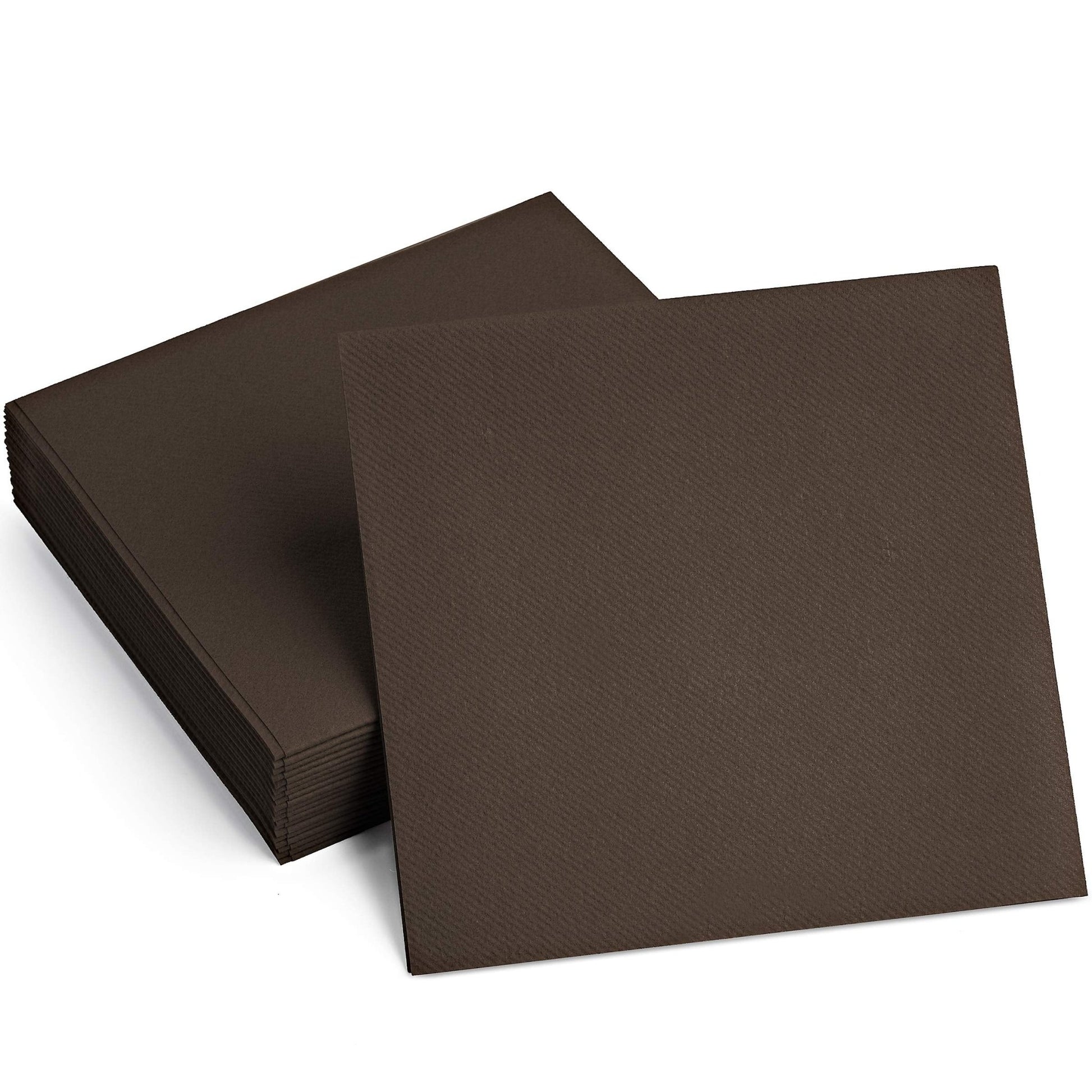 Disposable Linen-Feel Cocktail Napkins | Airlaid Paper, 8"x8" (unfolded), 100-Pack - Naptec Paper - BloominGoods