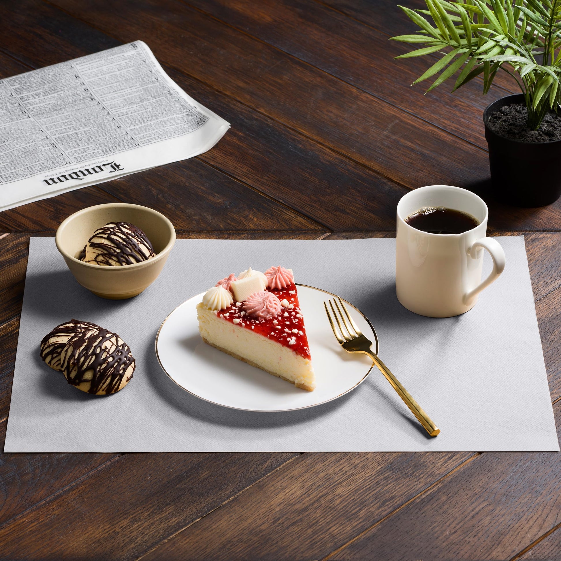 Disposable Linen-Feel Placemats| Airlaid Paper, 12"x18", 100-Pack - Naptec Paper - Servietto