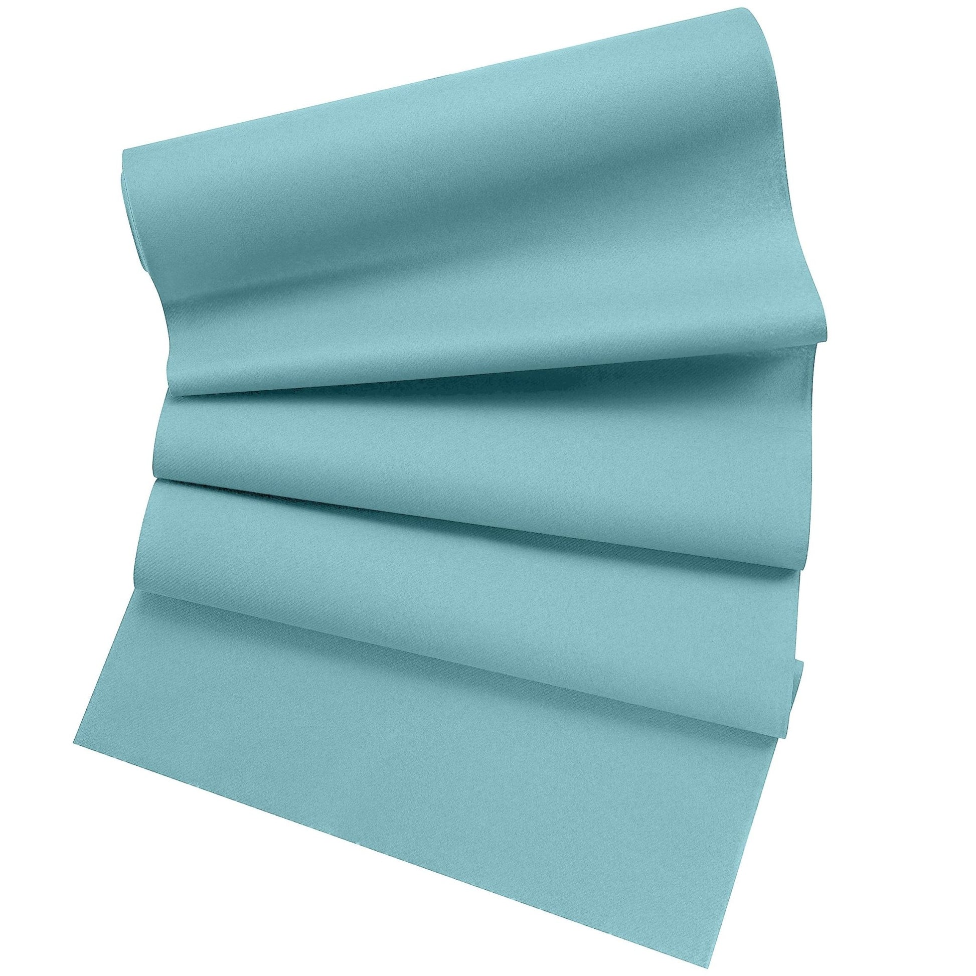Disposable Linen-Like Table Runner Roll - Airlaid Paper | 16" wide x 80' long, (48" perforations) - Naptec Paper - Servietto