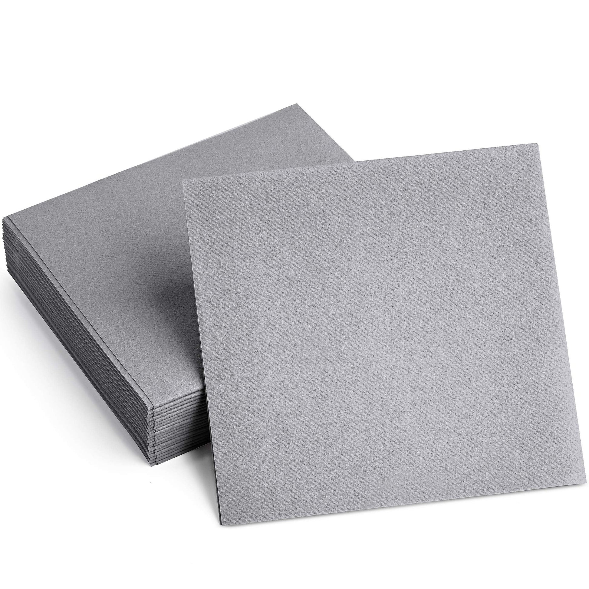 Disposable Linen-Feel Cocktail Napkins | Airlaid Paper, 8"x8" (unfolded), 100-Pack - Naptec Paper - BloominGoods
