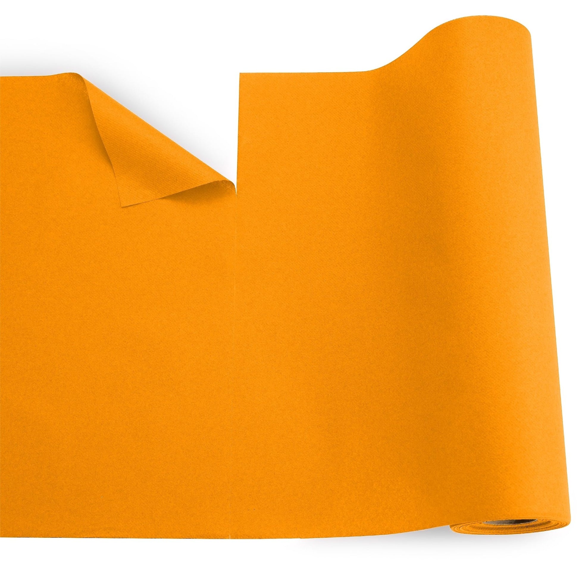 Disposable Linen-Like Table Runner Roll - Airlaid Paper | 16" wide x 80' long, (48" perforations) - Naptec Paper - Servietto