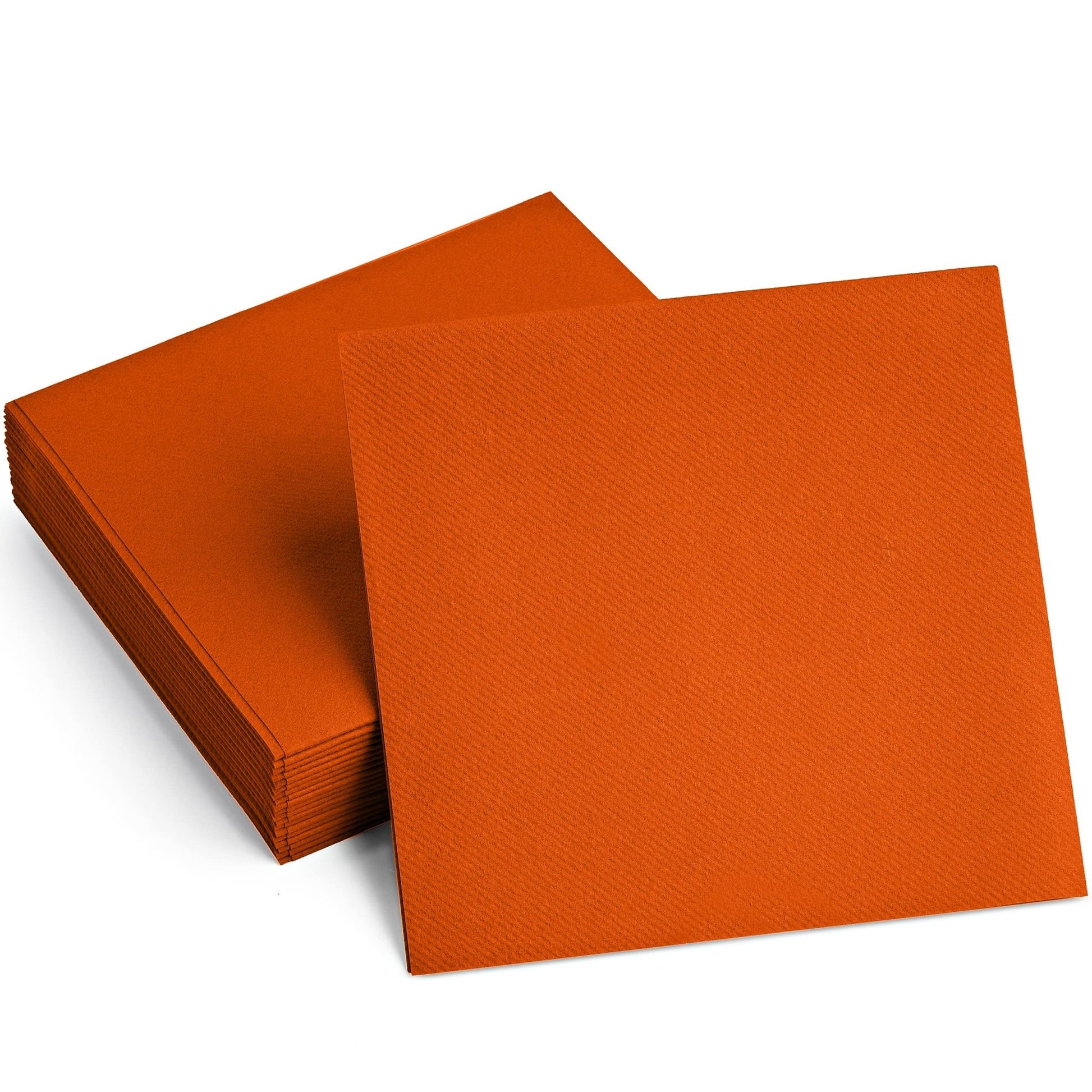 Disposable Linen-Feel Cocktail Napkins | Airlaid Paper, 8"x8" (unfolded), 100-Pack - Naptec Paper - BloominGoods