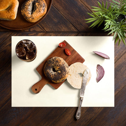 Disposable Linen-Feel Placemats| Airlaid Paper, 12"x18", 100-Pack - Naptec Paper - Servietto