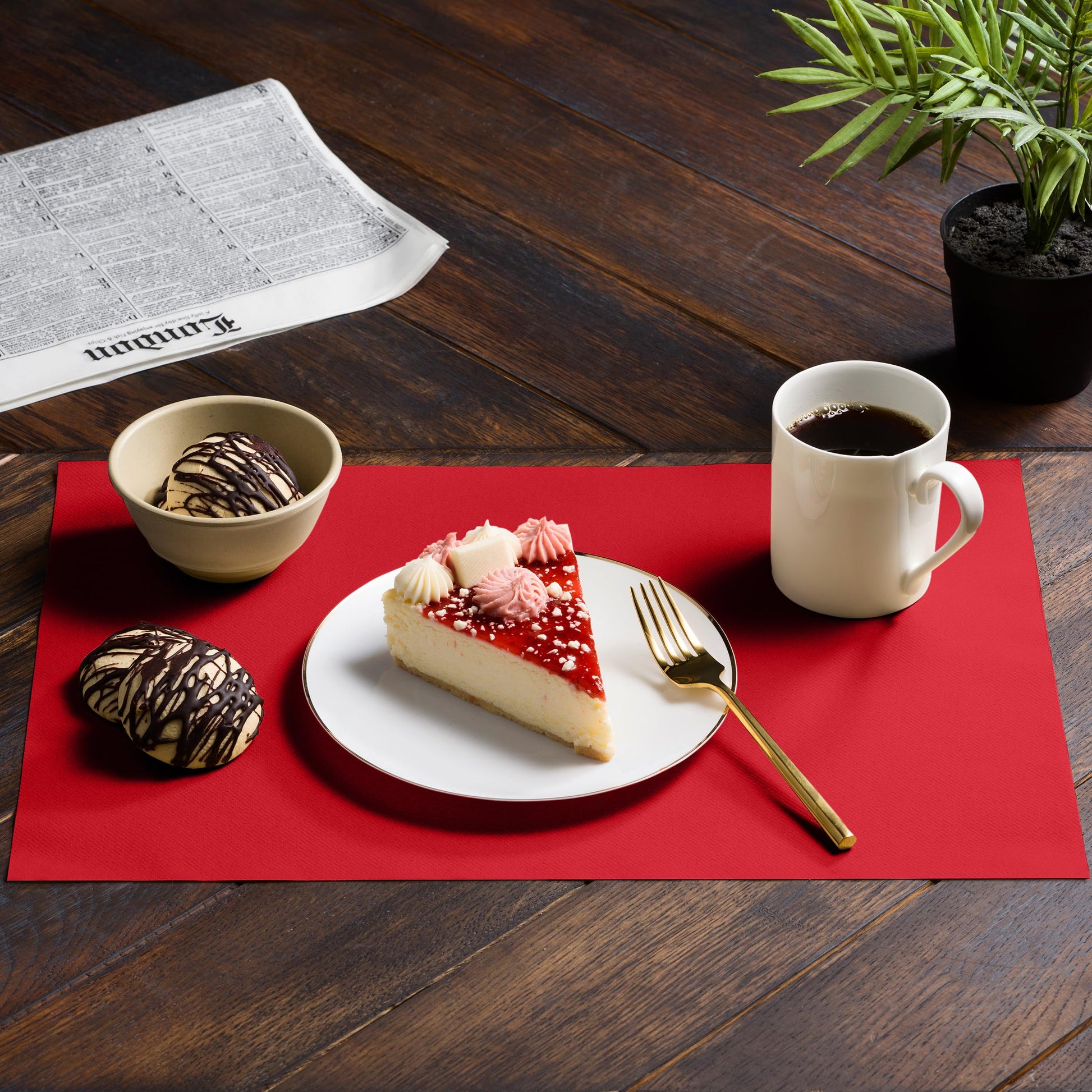 Disposable Linen-Feel Placemats| Airlaid Paper, 12"x18", 100-Pack - Naptec Paper - Servietto
