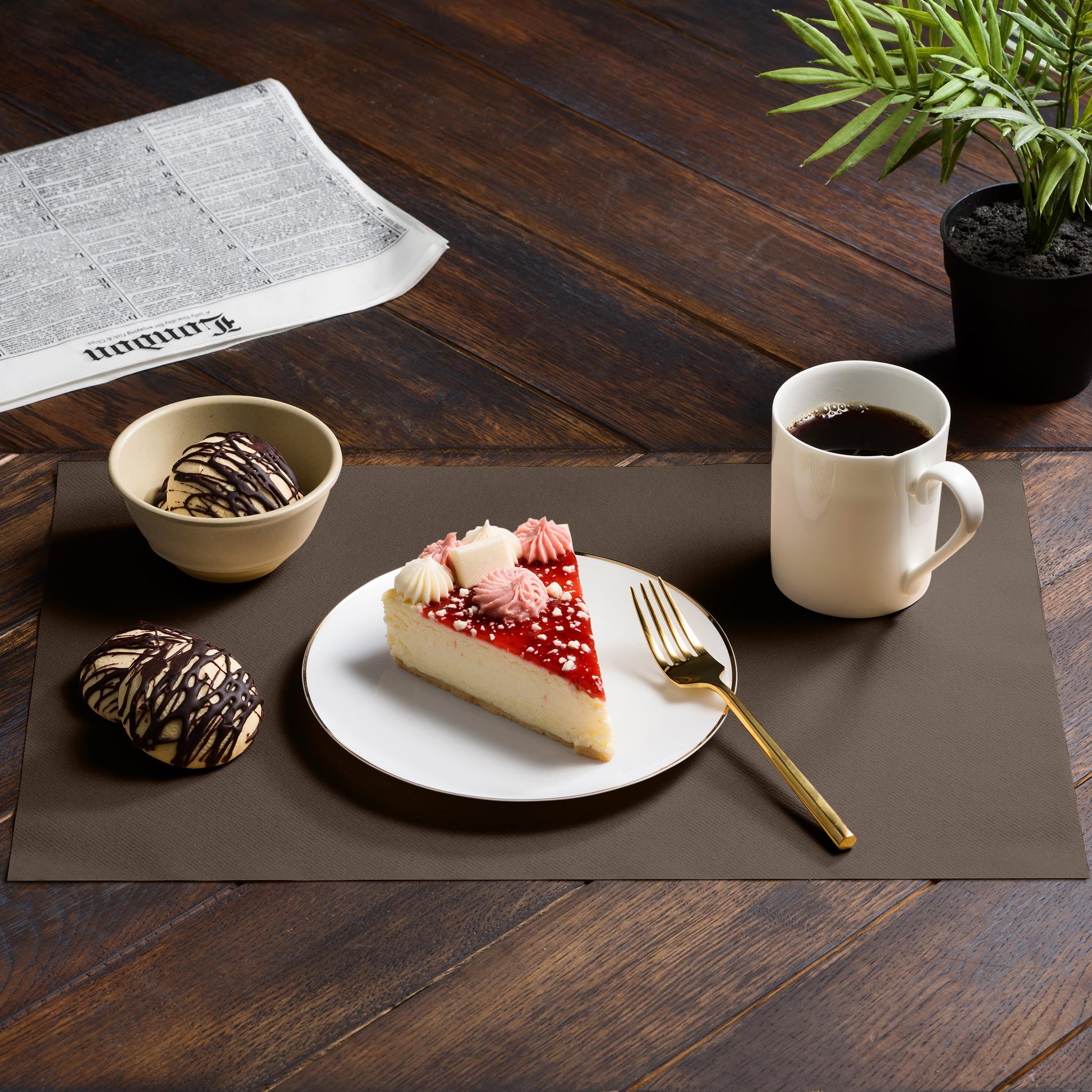 Disposable Linen-Feel Placemats| Airlaid Paper, 12"x18", 100-Pack - Naptec Paper - Servietto
