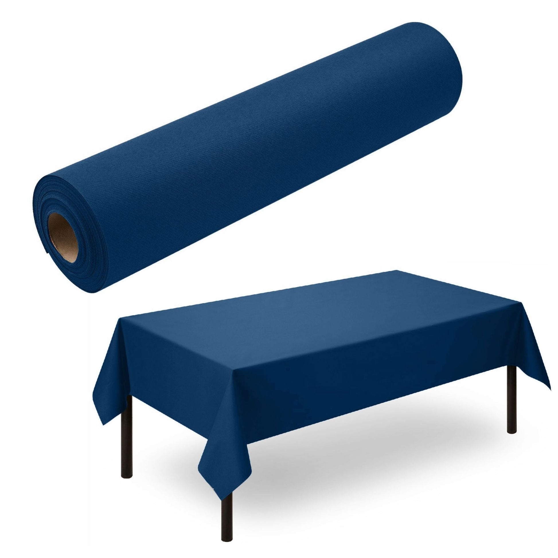 Disposable Linen-Like Table Cloth Roll - Airlaid Paper | 55" wide x 80' long - Naptec Paper - Servietto