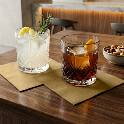 Disposable 3-Ply Cocktail Napkins | 5"x5", 300-Pack