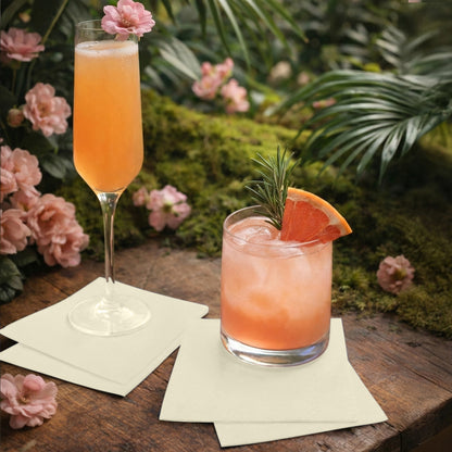 Disposable 3-Ply Cocktail Napkins | 5"x5", 300-Pack