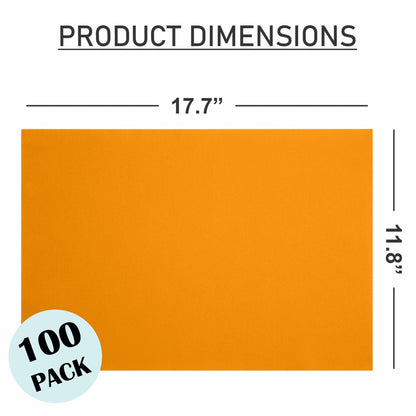 Disposable Linen-Feel Placemats| Airlaid Paper, 12"x18", 100-Pack - Naptec Paper - Servietto