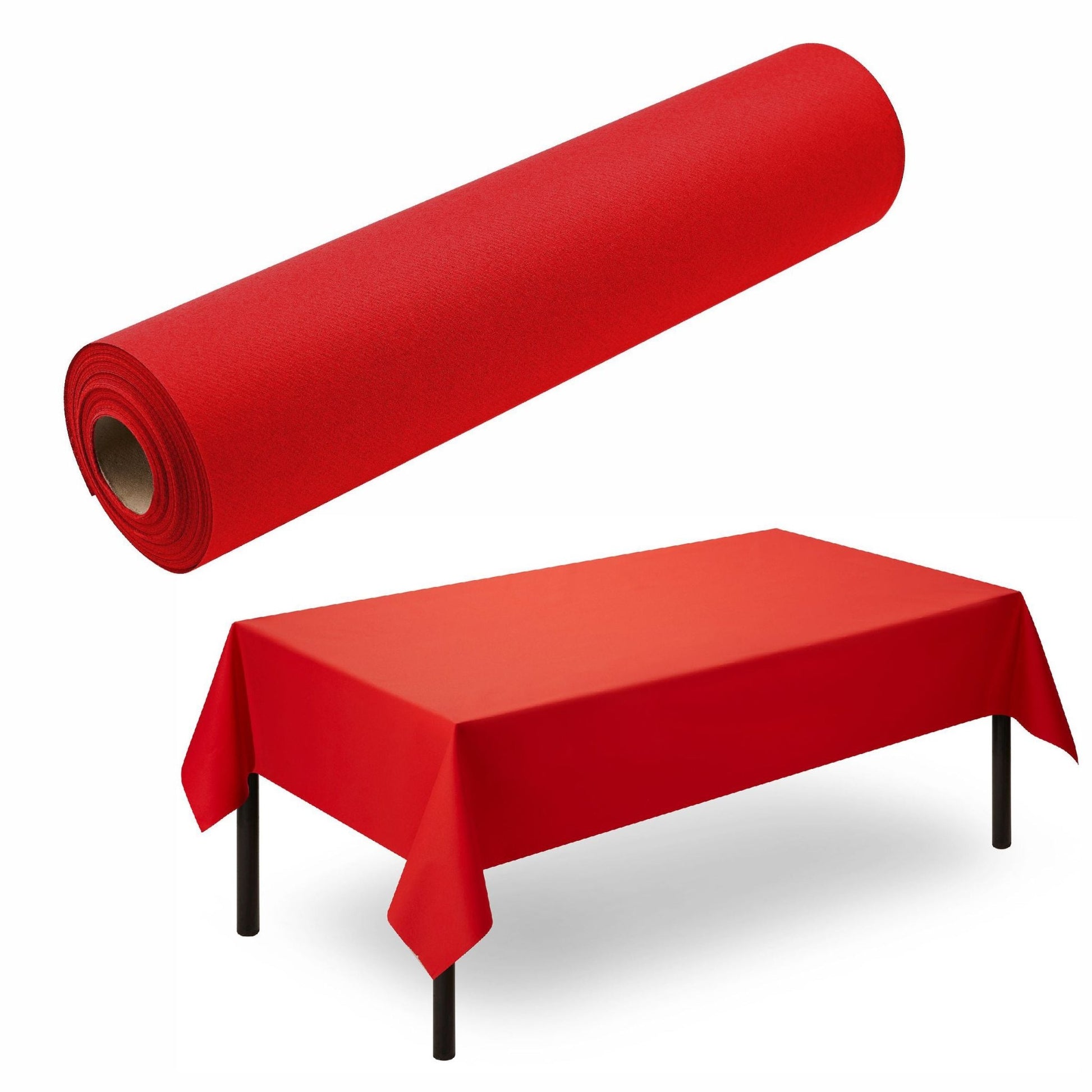 Disposable Linen-Like Table Cloth Roll - Airlaid Paper | 55" wide x 80' long - Naptec Paper - Servietto