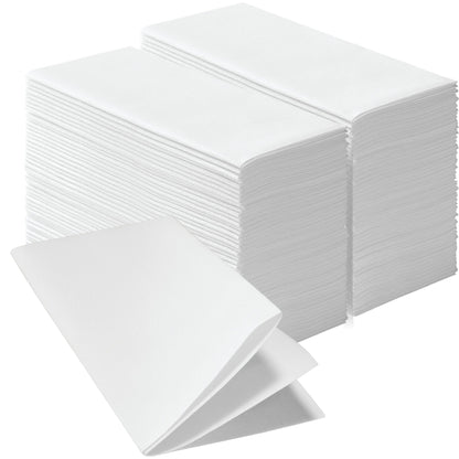 Disposable Linen-Feel Dinner Napkins, Book-Fold Style | Airlaid Paper, 16"x16" - Naptec Paper - Servietto