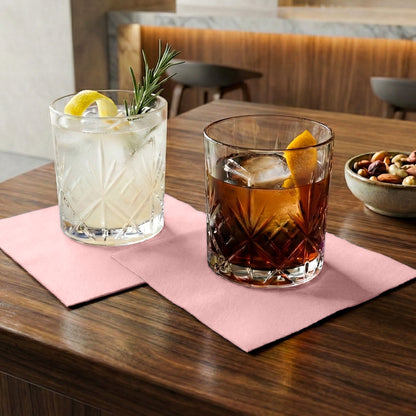 Disposable 3-Ply Cocktail Napkins | 5"x5", 300-Pack
