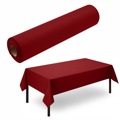 Disposable Linen-Like Table Cloth Roll - Airlaid Paper | 55" wide x 80' long - Naptec Paper - Servietto